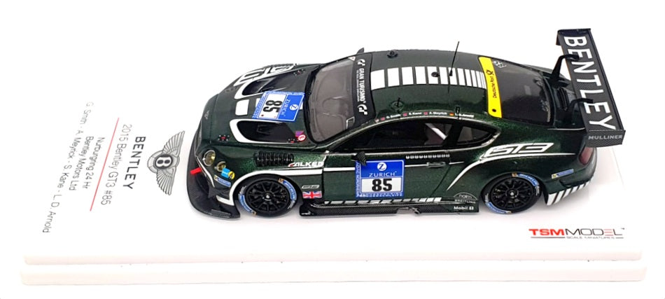 TSM 1/43 Scale TSM164301 - 2015 Bentley GT3 #85 Nurburgring 24Hr