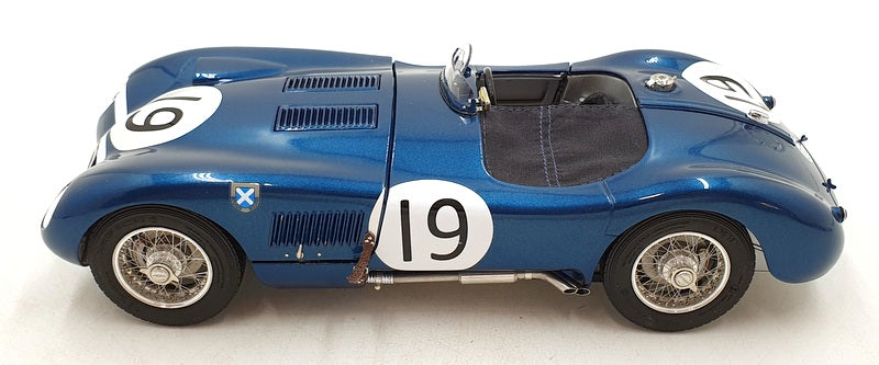 CMC 1/18 Scale Diecast DC18924T - Jaguar C-Type Goodwood 1954 #19 Blue