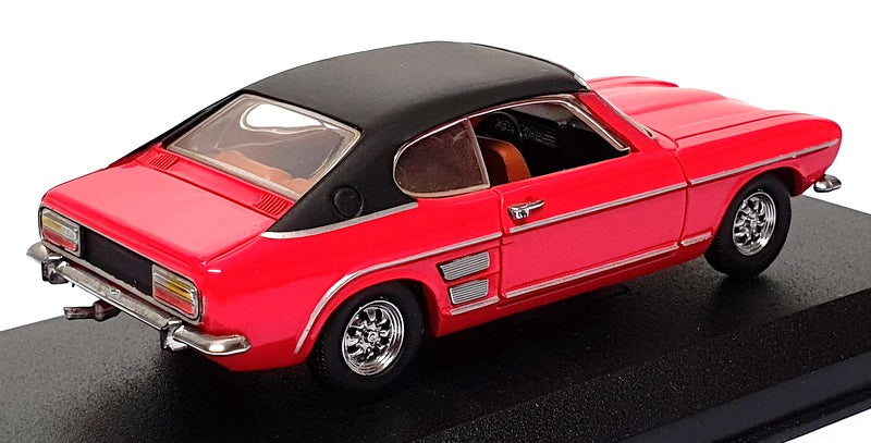 Detail Cars 1/43 Scale ART303 - 1969 Ford Capri 2300 GT - Red/Black