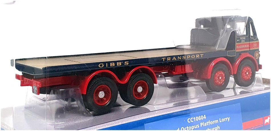 Corgi 1/50 Scale CC10604 - Leyland Octopus Platform Lorry (Gibb's Transport)