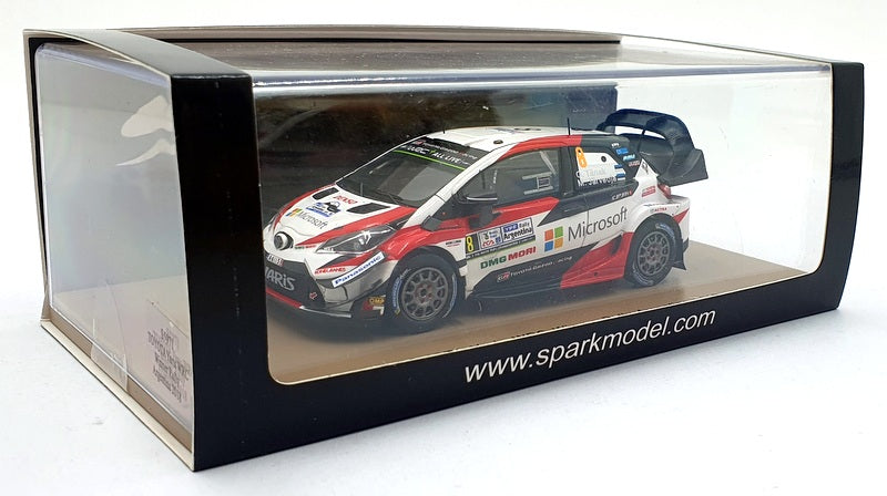 Spark Model 1/43 Scale Resin S5971 Toyota Yaris WRC 1st Rally Argentina 2018 #8