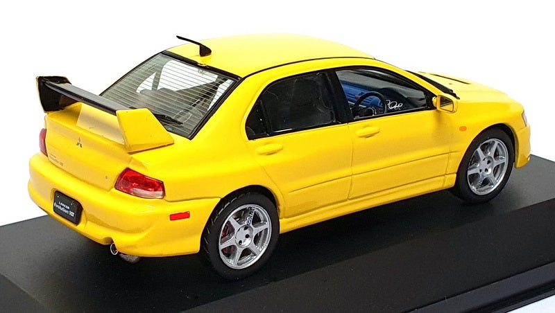 Ixo Models 1/43 Scale MOC033 - 2003 Mitsubishi Lancer Evo VIII - Yellow