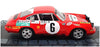 Altaya 1/43 Scale MC19706 - Porsche 911 S #6 Monte Carlo 1970 - Red