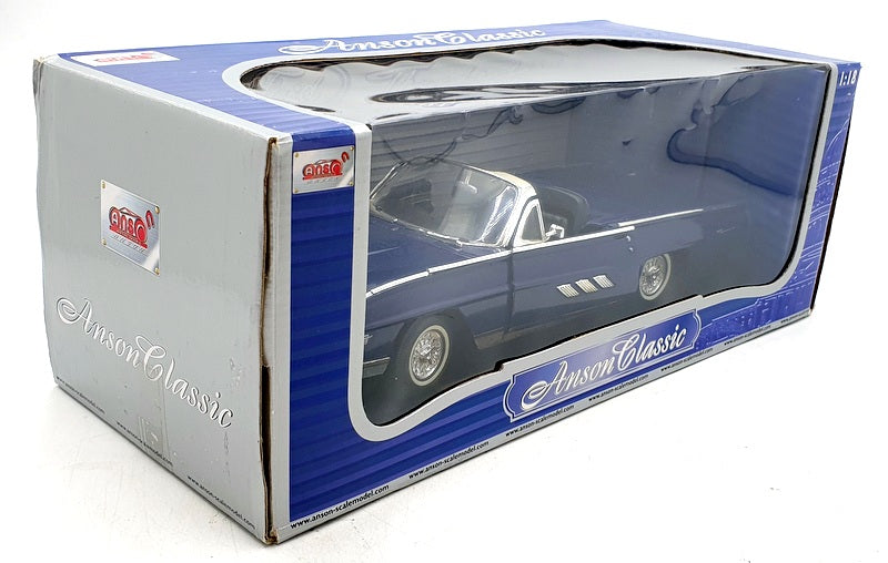 Anson 1/18 Scale Diecast 30334 - 1963 Ford Thunderbird - Dark Blue