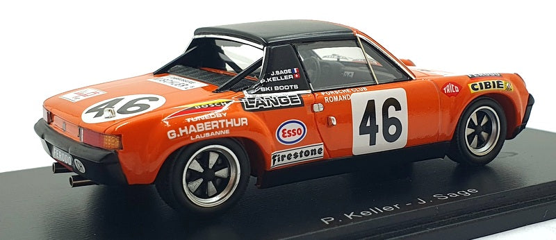 Spark 1/43 Scale S7507 - Porsche 914/6 #46 24h Le Mans 1971