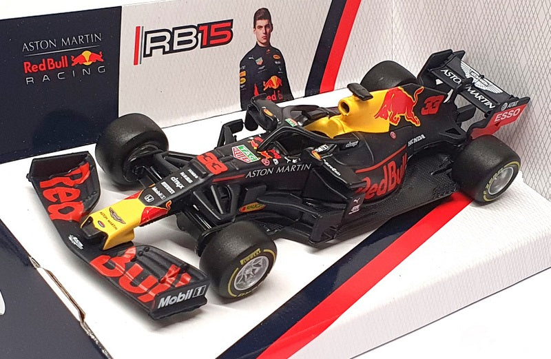 Burago 1/43 Scale 18-38139 - F1 Red Bull RB15 #33 Max Verstappen