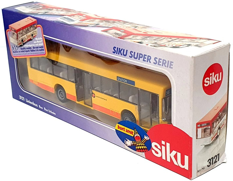 Siku 1/55 Scale Diecast 3121 - Mercedes Benz Linenbus - Yellow