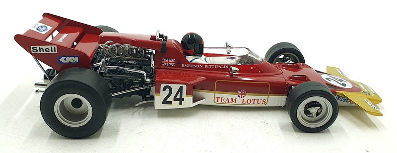 Quartzo 1/18 Scale Diecast 101124Y - Lotus 72 #24 E.Fittipaldi