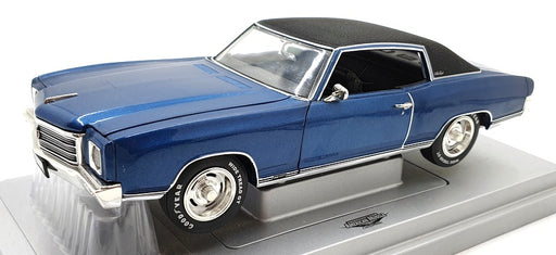 Ertl 1/18 Scale Diecast 33769 - 1970 Chevrolet Monte Carlo SS 454 - Dark Blue