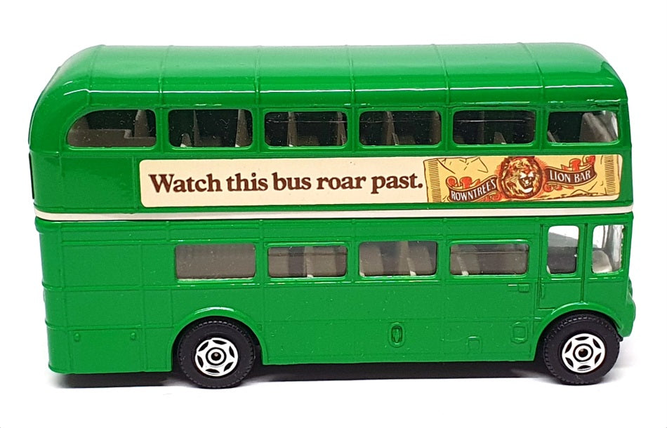 Corgi Appx 12cm Long Diecast 469 - AEC Rotemaster Bus "Lion Bar" - R14 Green