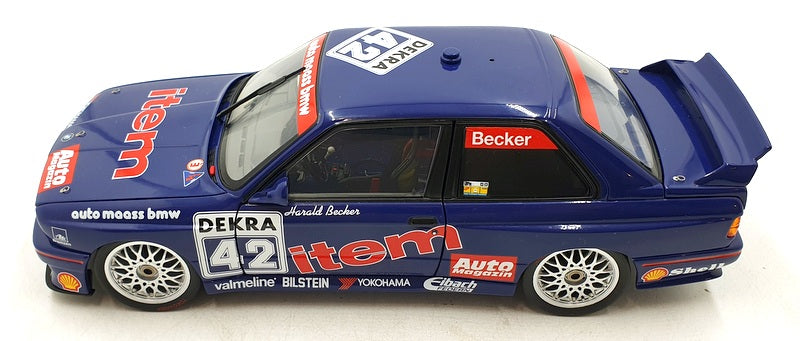 Minichamps 1/18 Scale 180 922042 BMW M3 Auto Maass H.Becker DTM 1992 #42