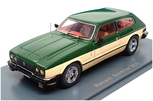 NEO 1/43 Scale Resin NEO43748 - Reliant Scimitar SE6 - Green/Beige