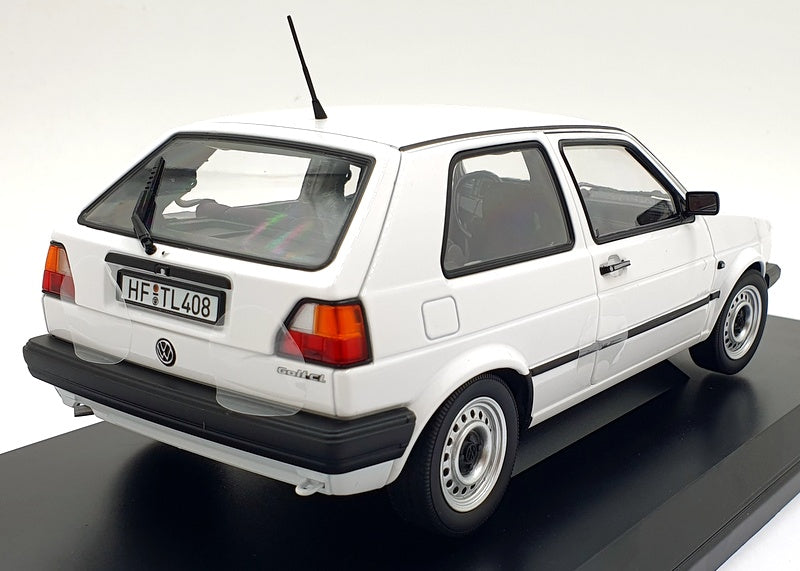 Norev 1/18 scale Diecast 188561 - VW Golf CL 1988 - White LE 1000pcs