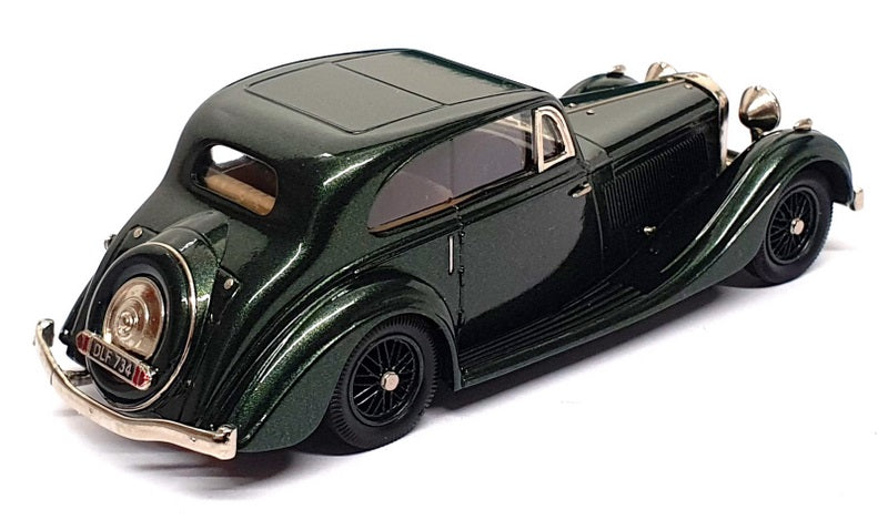 Lansdowne Models 1/43 Scale LDM93X - 1936 Bentley 4.25L FHC - Dk Metallic Green