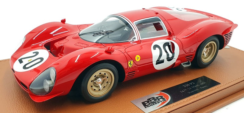 BBR 1/18 Scale Resin BBRC1835B1 - Ferrari 330 P3 Le Mans 1966 #20