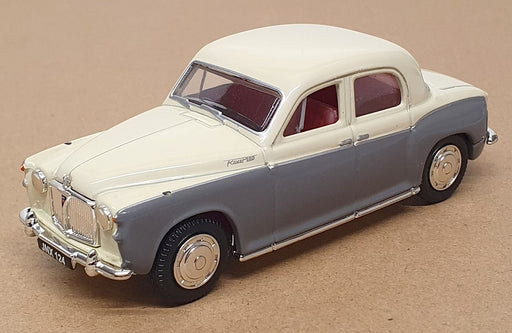 Vanguards 1/43 Scale Diecast VA19008 - 1956 Rover P4 - Ivory/Grey