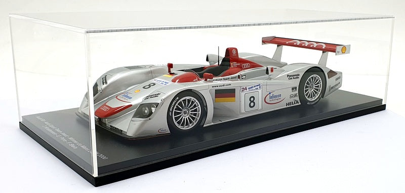 Spark 1/18 Scale 18LM00 - Audi R8 Audi Sport #8 1st 24Hr Le Mans 2000 - Joest