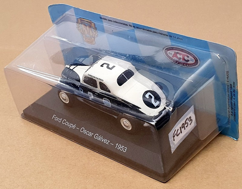 Altaya 1/43 Scale FC1953 - Ford Coupe #2 Turismo Carretera 1953 O. Galvez