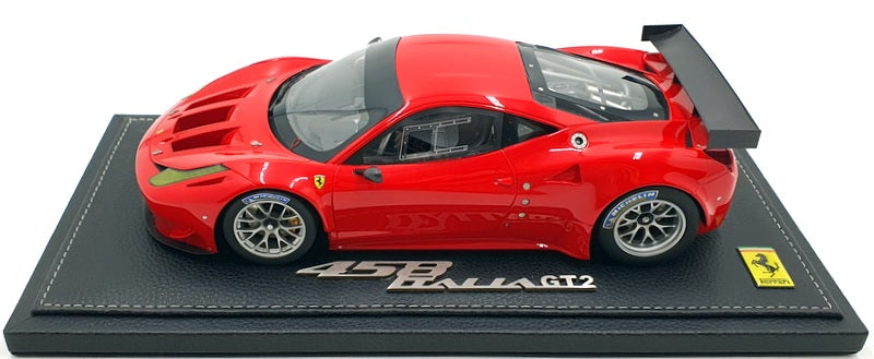 BBR 1/18 Scale Resin P1827 - Ferrari 458 Italia GT2 2011 - Red