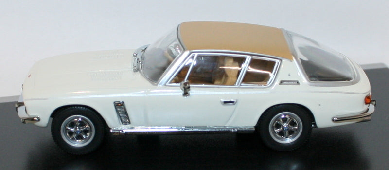 Oxford Diecast 1/43 Scale JI007 - Jensen Interceptor MKIII - O.E.White / Tan