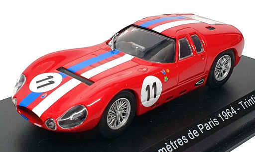 Altaya 1/43 Scale 71224B - Maserati Tipo 151/3 #11 1000Km Paris 1964 - Red