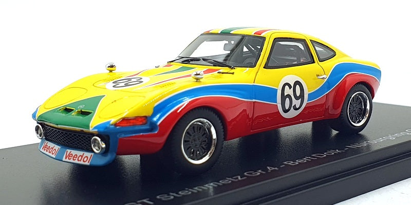 NEO 1/43 Scale 45806 - Opel GT Steinmetz #69 Gr.4 Nurburgring GP 1972