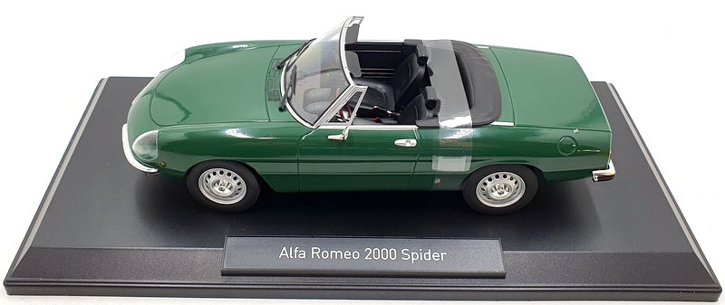 Norev 1/18 Scale Diecast 187881 - Alfa Romeo 2000 Spider 1978 - Green