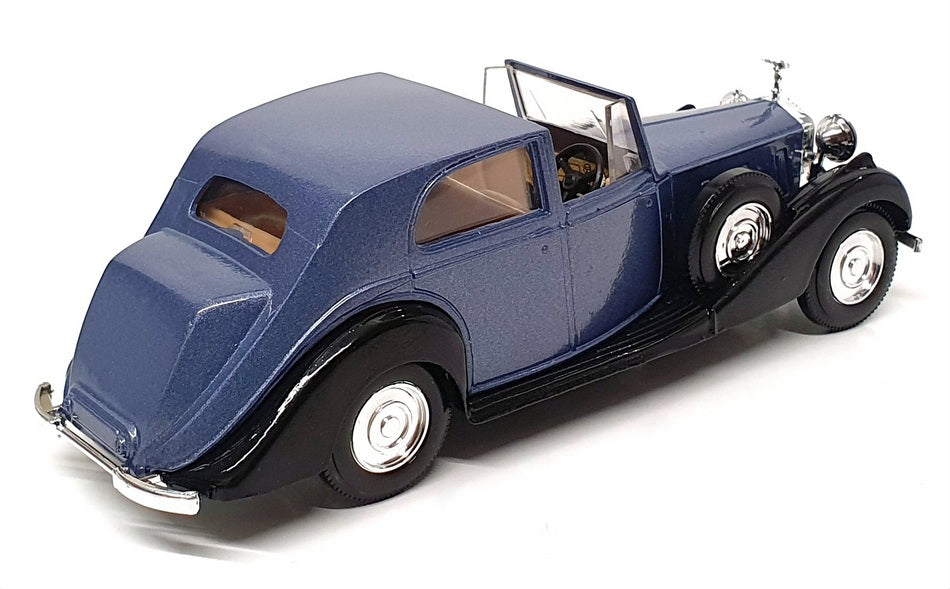 Solido 1/43 Scale 4071 - 1939 Rolls Royce Phantom III Coupe - Blue/Black 