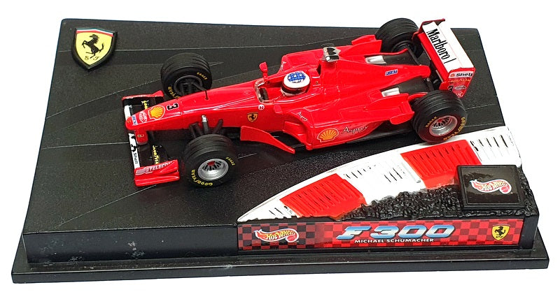 Hot Wheels 1/43 Scale HW8322 - F1 Ferrari F300 M/Boro - Michael Schumacher