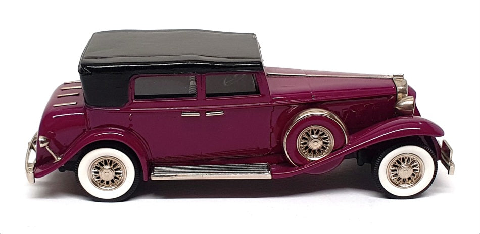 Brooklin Models 1/43 Scale CBT15 - 1931 Marmon Sixteen 4Dr Conv Sedan Purple