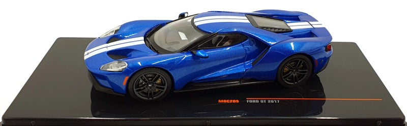 Ixo 1/43 Scale Diecast MOC205 - Ford GT 2017 Blue