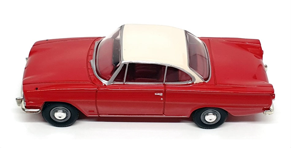 Vanguards 1/43 Scale VA34004 - 1961 Ford Capri - Monaco Red/Ermine White