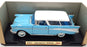 Road Signature 1/18 Scale Diecast 92088 - 1957 Chevrolet Nomad - Blue