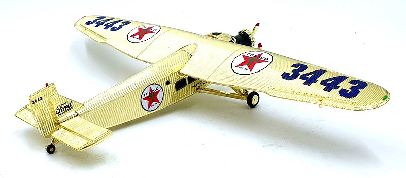 Ertl Approx 30cm Wingspan 36910GC - Texaco 1927 Ford Tri-Motored Monoplane