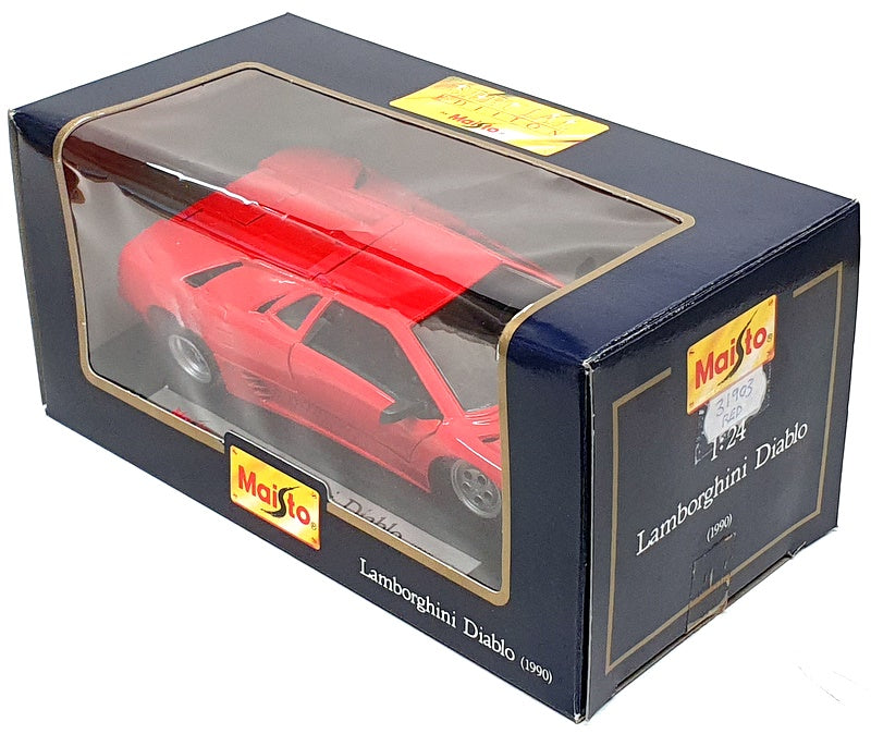 Maisto 1/24 Scale Diecast 31903 - 1990 Lamborghini Diablo - Red