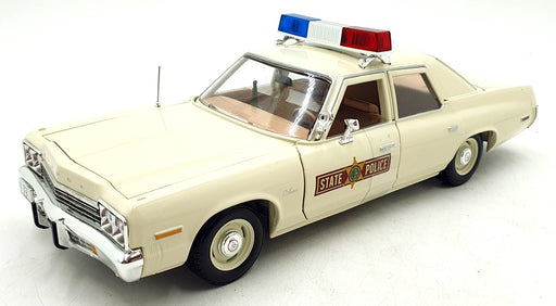 Auto World 1/18 Scale AMM1019/06 - 1975 Dodge Monaco Illinois State Police