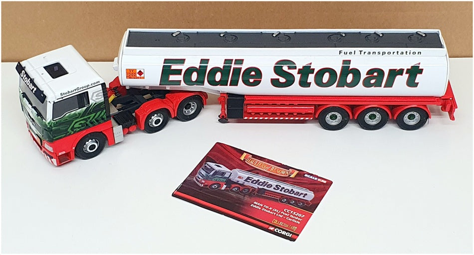 Corgi 1/50 Scale CC15207 - MAN TG-X (XL) Fuel Tanker Truck (Eddie Stobart)