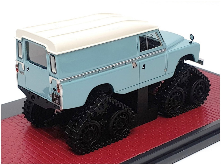 Matrix 1/43 MX41208-012 - 1958 Land Rover S2 Cuthbertson Conv - White/Turquoise 