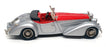 Tin Wizard 1/43 Scale TW320-2 - 1938 Horch 855 Roadster - Silver/Red