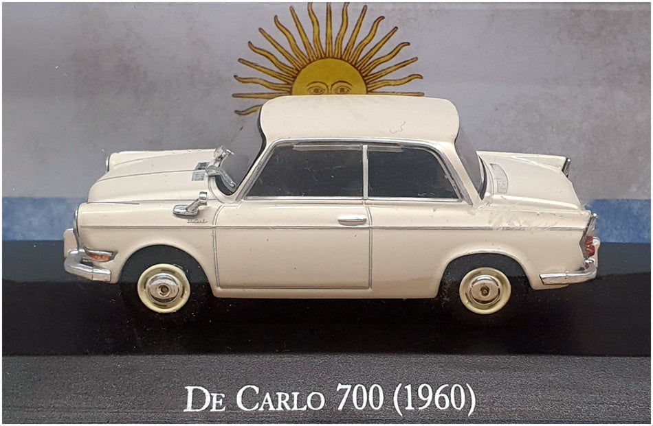 Altaya 1/43 Scale Diecast LX34 - 1960 De Carlo 700 - White