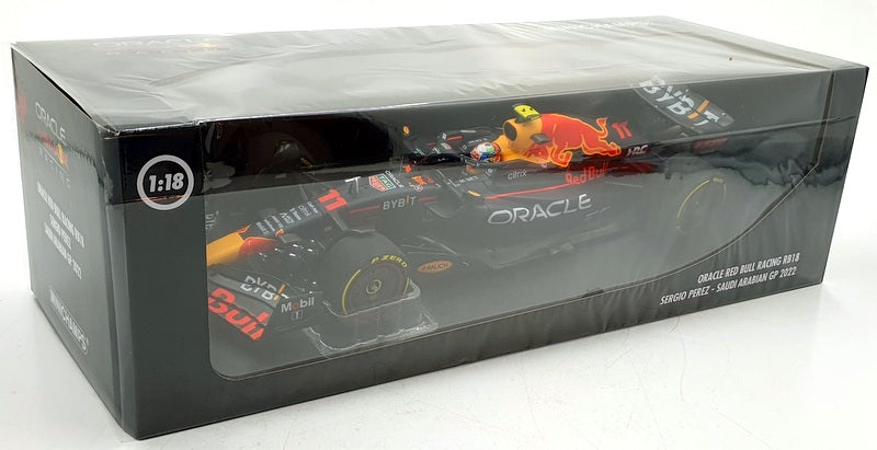 Minichamps 1/18 Scale 110 220011 Oracle Red Bull RB18 S.Perez #11 2022 S.Arabia