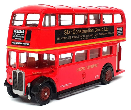 EFE 1/76 Scale C101004C - AEC Regent London Bus Special Railway Service - Red