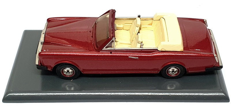 SMTS 1/43 Scale No.2 - Rolls Royce Corniche Convertible RHD - Met Dk Red