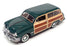 Franklin Mint 1/43 Scale Diecast B11KE17 - 1949 Ford Station Wagon - Green