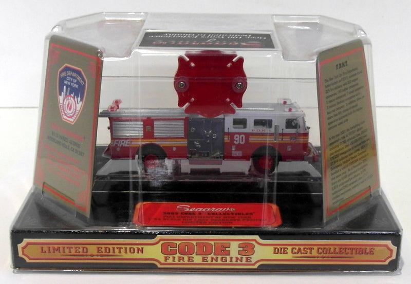 Code 3 Collectables 1/64 Scale 12304 - F.D.N.Y. Fire Engine New York Fire Dept.