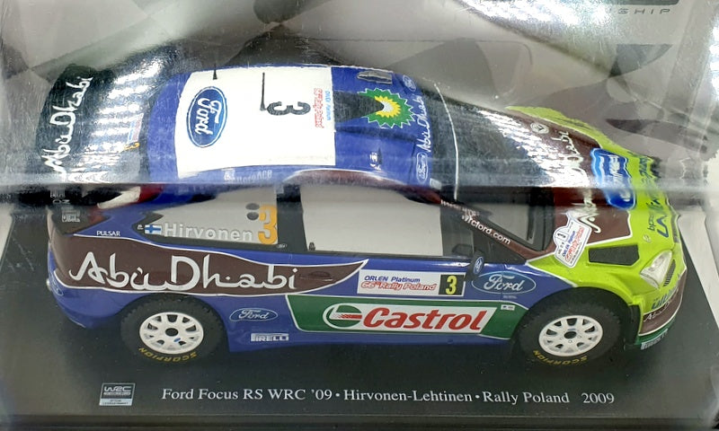 Hachette 1/24 Scale G113U016 - Ford Focus RS WRC 09 Poland 2009 Hirvonen