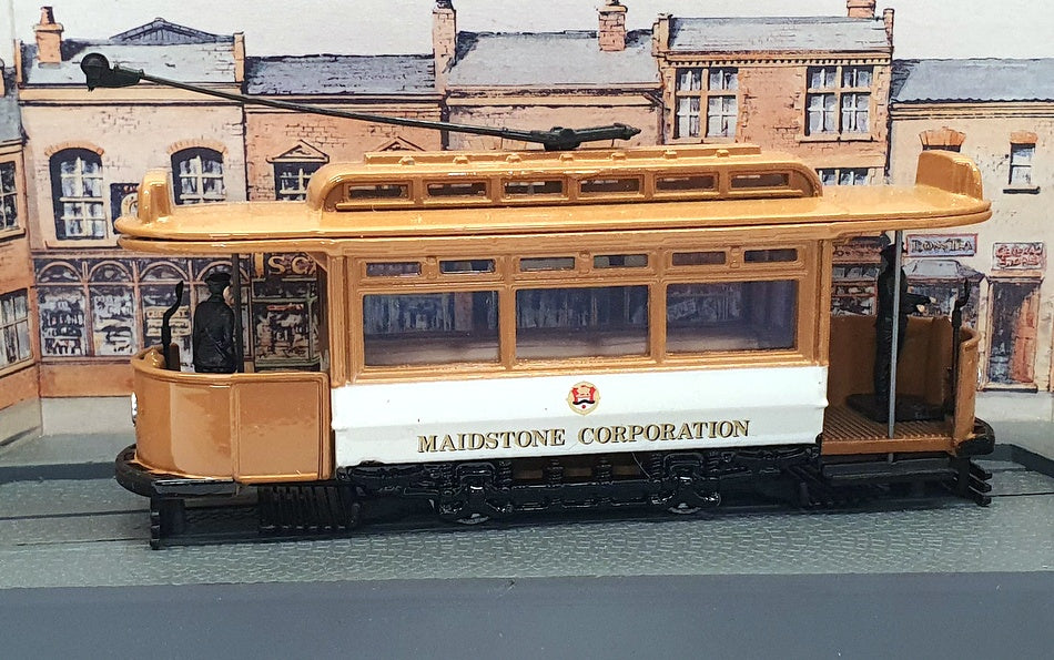 Corgi Appx 12cm Long Diecast D990/6 - Tramcar Maidstone - #18 Tovil