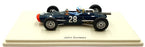 Spark 1/43 Scale S1814 - Lola MK4 #28 4th Monaco GP 1962