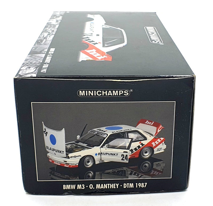 Minichamps 1/18 Scale 180 872024 - EMPTY BOX ONLY - 1987 BMW M3 DTM #24