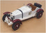 Burago 1/18 Scale 7524B - Mercedes Benz SSK Race Car #87 - White/Maroon